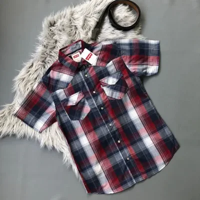 Camisa Levi´s para caballero diseño a cuadros