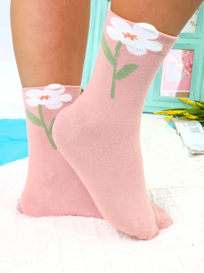 Medias para Dama color rosa claro