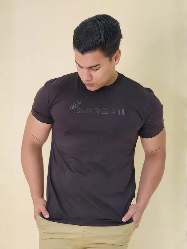 Camiseta Mormaii para caballero 513378 #COLOR CAFE