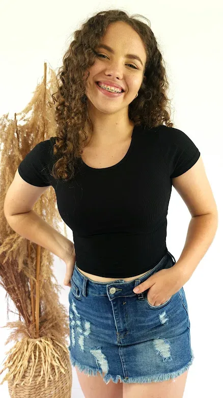 Blusa para dama color negro
