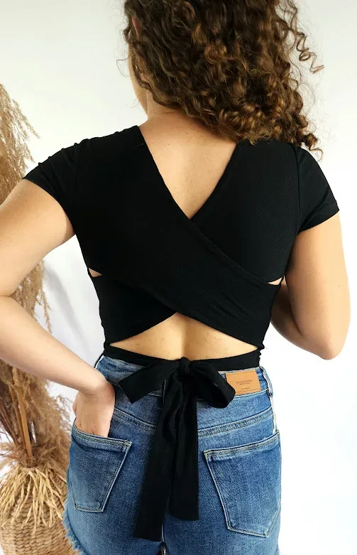 Blusa para dama color negro