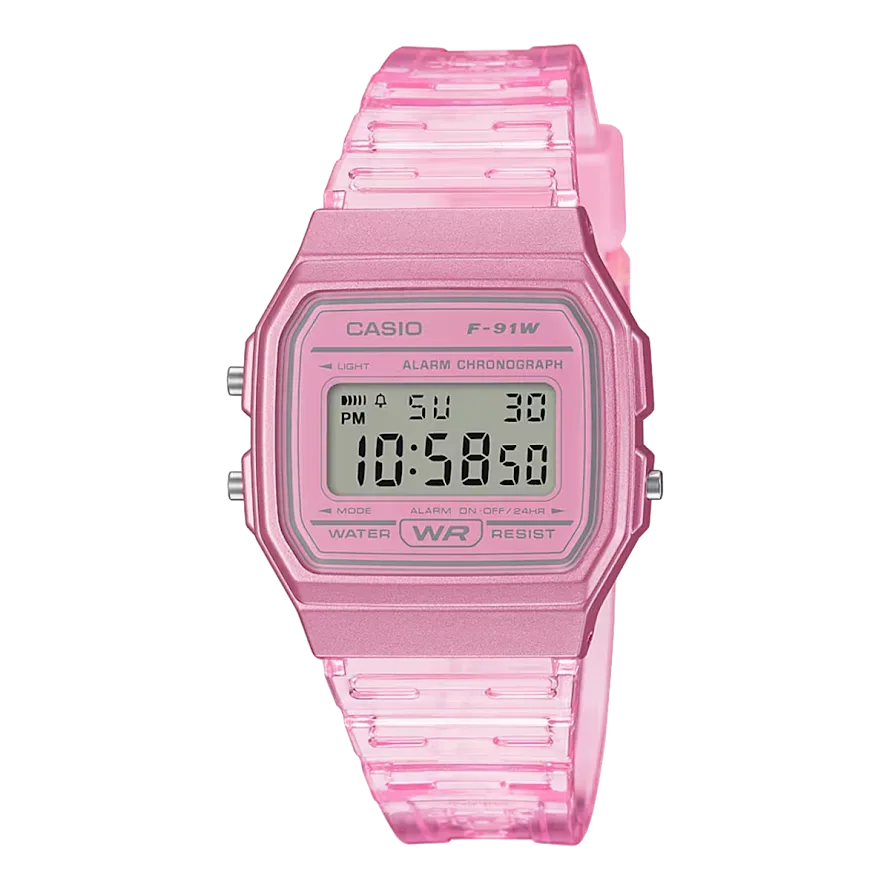 Reloj CASIO para dama F-91WS-4DF