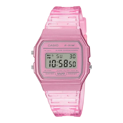 Reloj CASIO para dama F-91WS-4DF