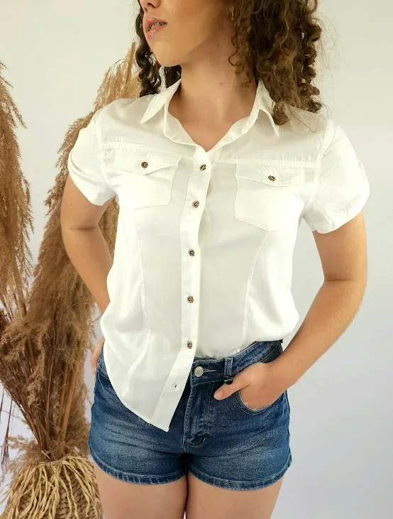 Blusa para dama color blanco