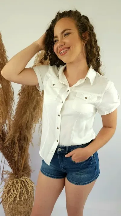 Blusa para dama color blanco