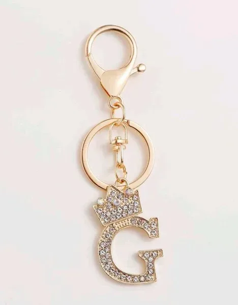 Llavero con diseño de letra