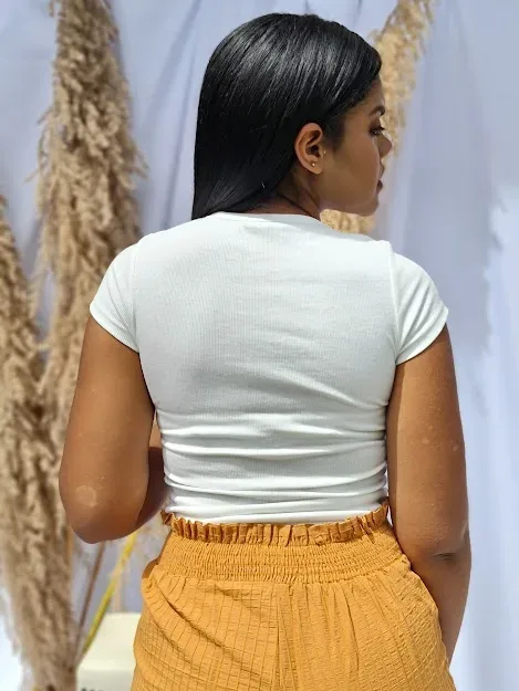 Camiseta para dama color blanco