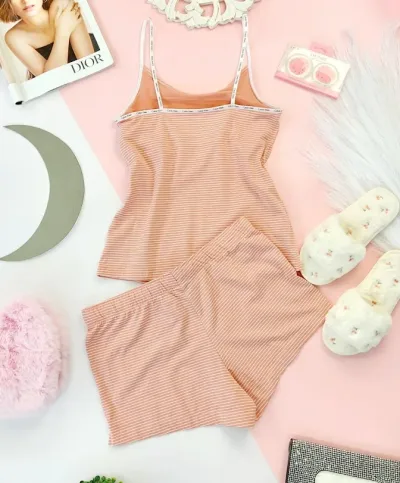 Pijama Calvin Klein para dama color salmón