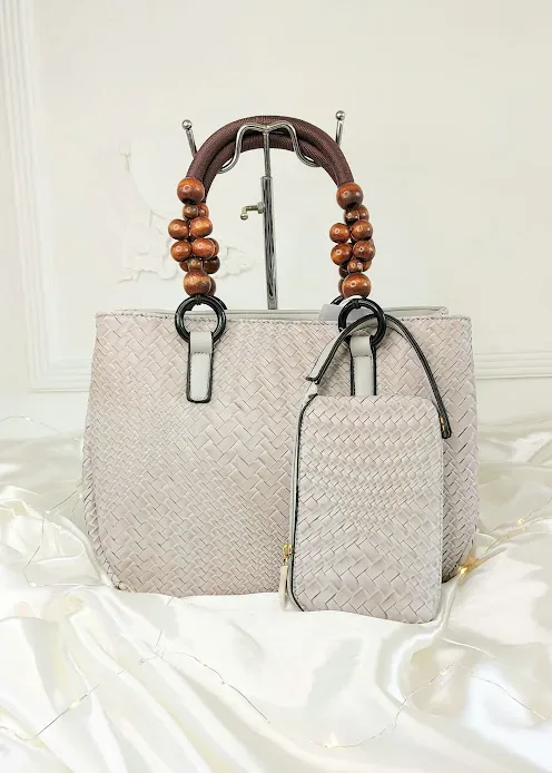 Bolso para dama color gris