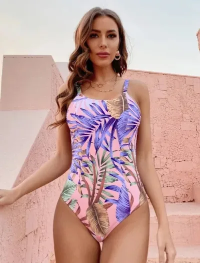Vestido de baño para dama multicolor