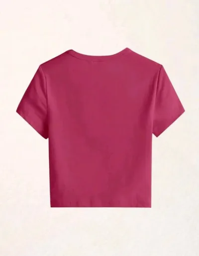 Camiseta para dama color morado