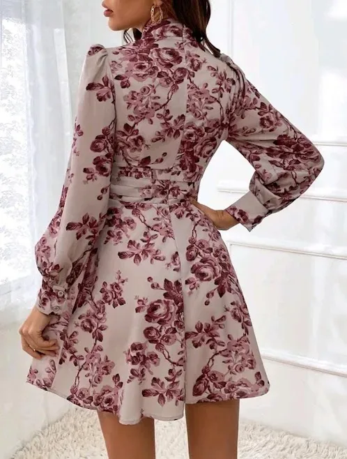 Vestido para dama estampado floral