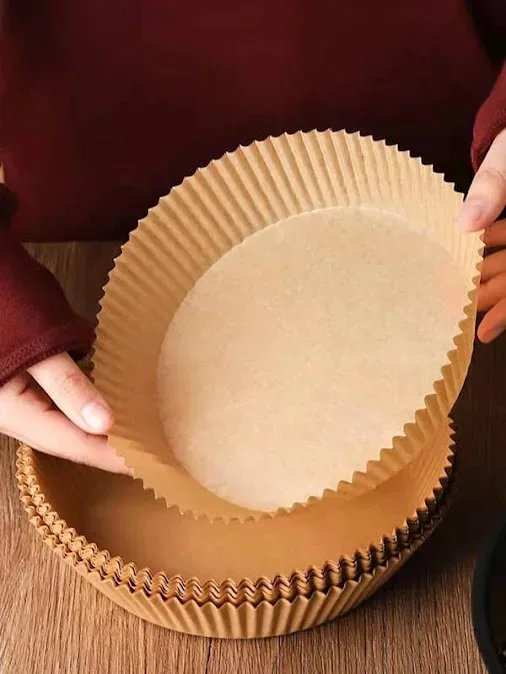 50 piezas papel para hornear a prueba de aceite.