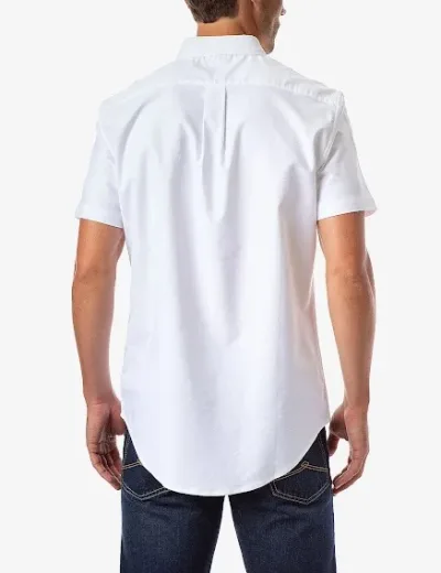 Camisa US Polo para caballero color blanco