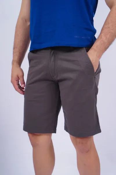 Short Cambridge Polo Club para caballero color gris oscuro