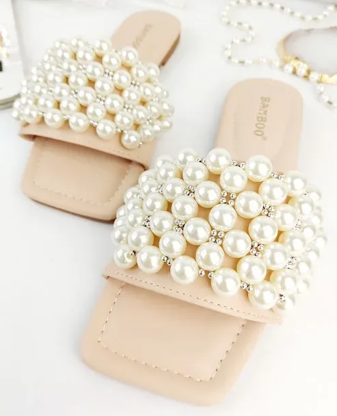 Sandalias para dama color nude