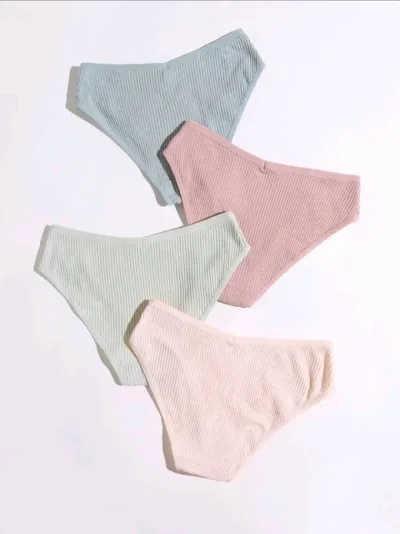 Set de bragas para dama multicolor