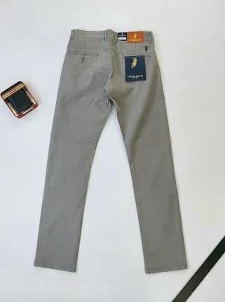 Pantalón Cambrige Polo Club para caballero color gris
