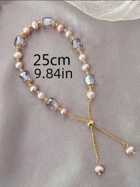 Pulsera de piedras para dama multicolor