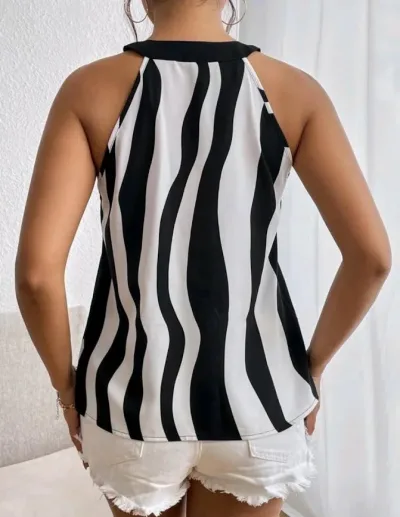 Blusa para dama diseño a rayas