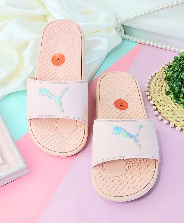 Sandalias Puma para dama color rosa