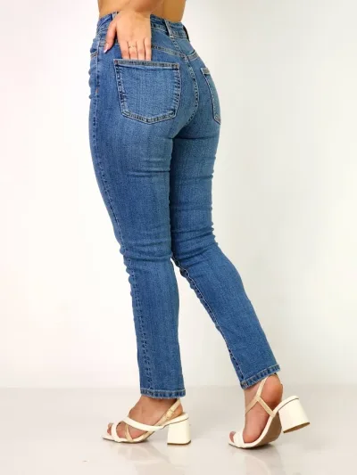 Jeans para dama azul