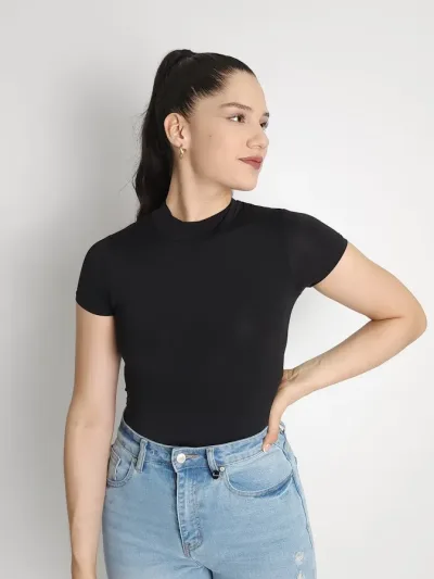 Body para dama color negro