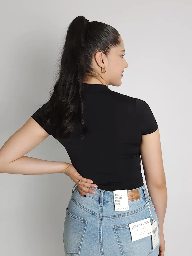 Body para dama color negro