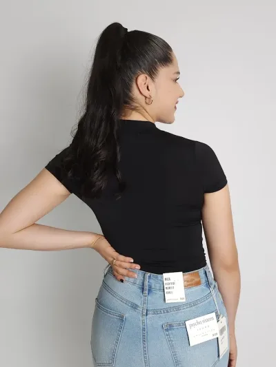 Body para dama color negro