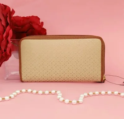 Cartera Tommy Hilfiger para dama color beige