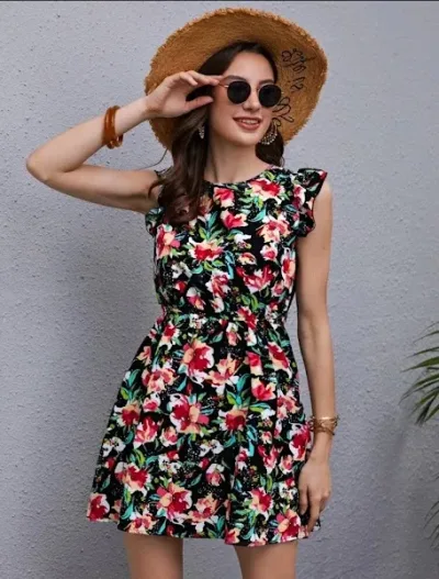 Vestido para dama estampado floral
