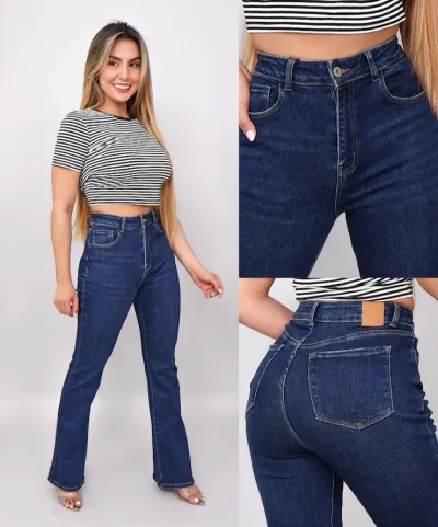 Jeans Estivaneli para Dama 0199 BOOT CUT