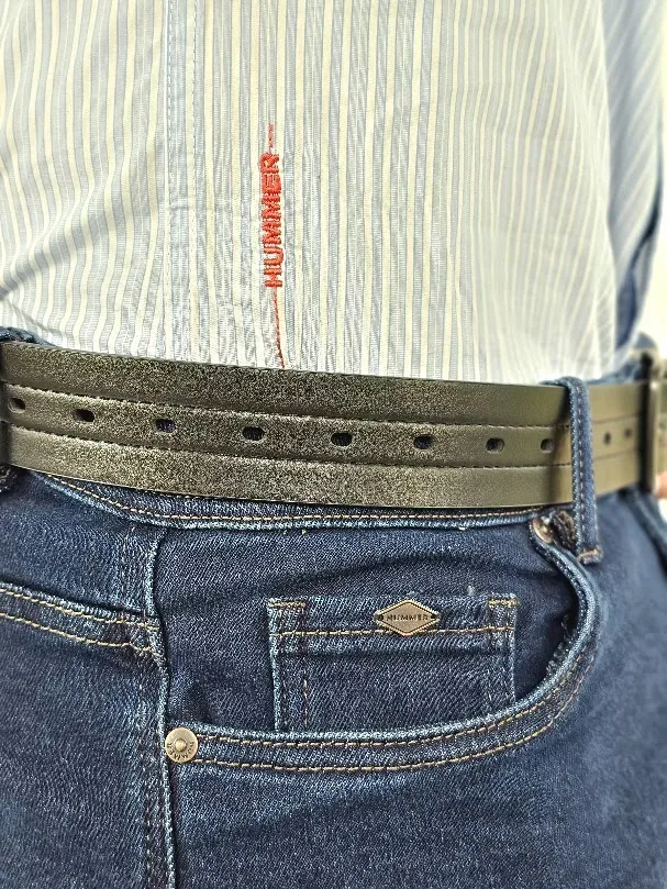 Jeans Hummer para caballero color azul 413-IM13-RB02