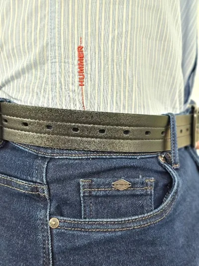 Jeans Hummer para caballero color azul 413-IM13-RB02