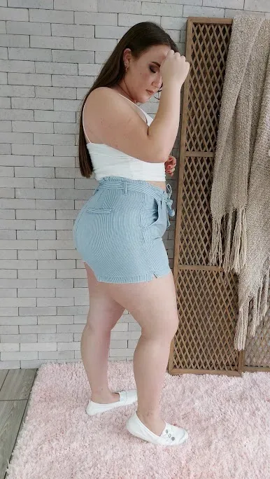 Short American Eagle para dama con diseño a rayas