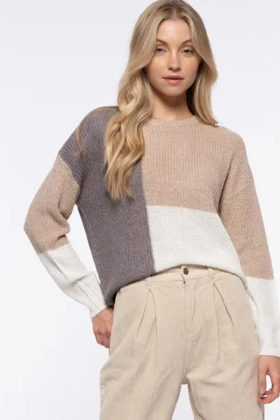 Sueter para dama en colores fríos