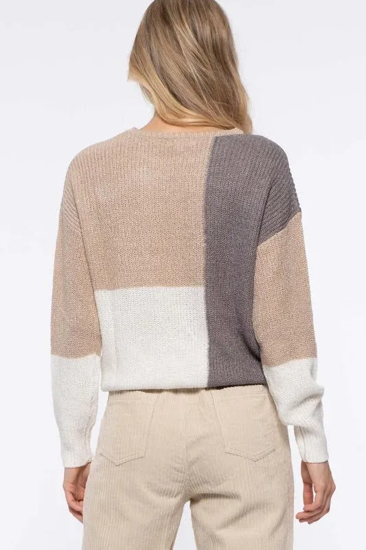 Sueter para dama en colores fríos
