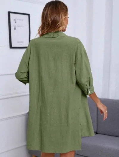 Camisa para dama color verde