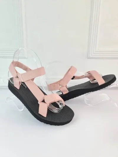 Sandalias para dama color rosado