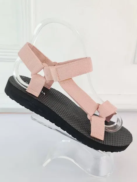 Sandalias para dama color rosado
