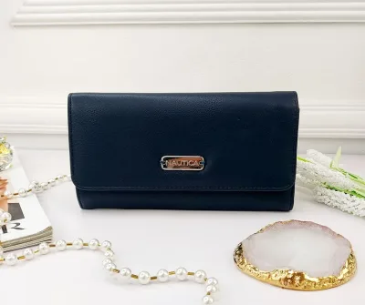Cartera Naútica para dama color azul