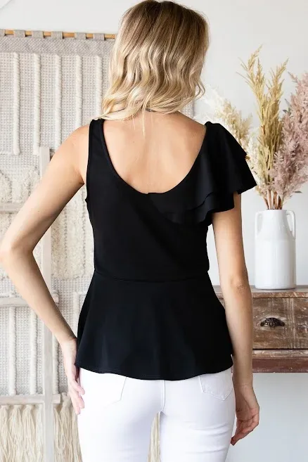 Blusa para dama color negro