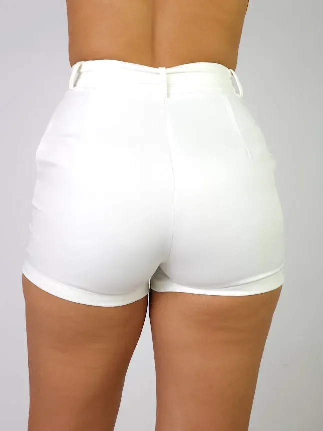 Short para dama color blanco