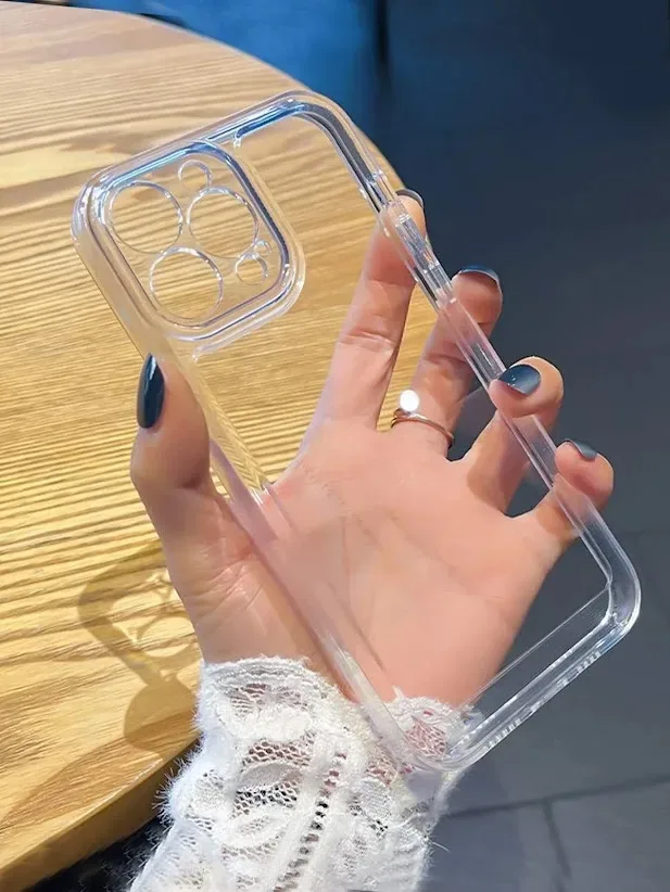 Funda para celular transparente