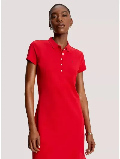 Vestido Tommy hilfiger para dama color rojo