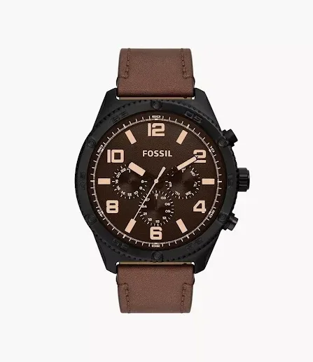 Reloj Fossil para caballero color café