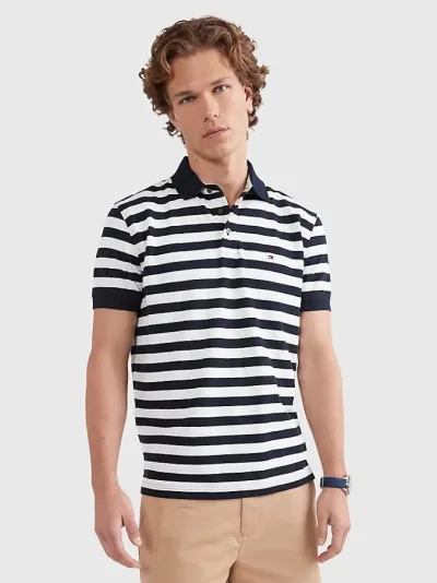 Camiseta Tommy Hilfiger para caballero diseño de rayas