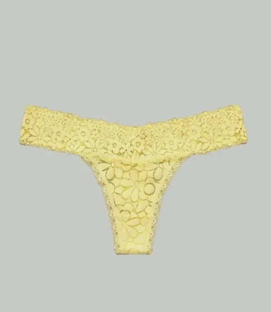 Lencería para dama color amarillo