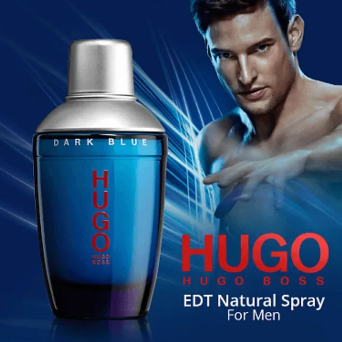 Perfume Dark Blue Hugo Boss para caballero