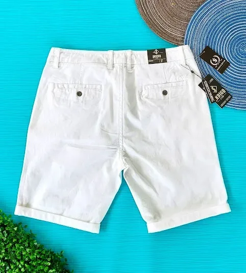 Short Indigo para caballero color blanco